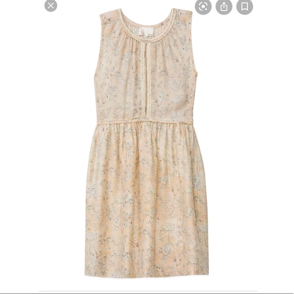Aritzia Wilfred Le Fou Silk Vielle Dress Floral - Picture 3 of 5